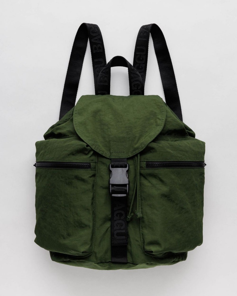 Mochila Baggu Sport Verde Oliva | 257049-EXO