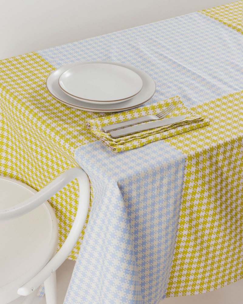 Paño Reutilizable Baggu Giant Amarillo Blancas | 865042-UFH