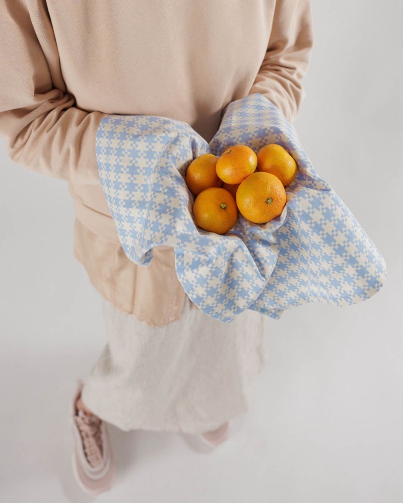 Paño Reutilizable Baggu Set Amarillo Azules | 208496-GSH