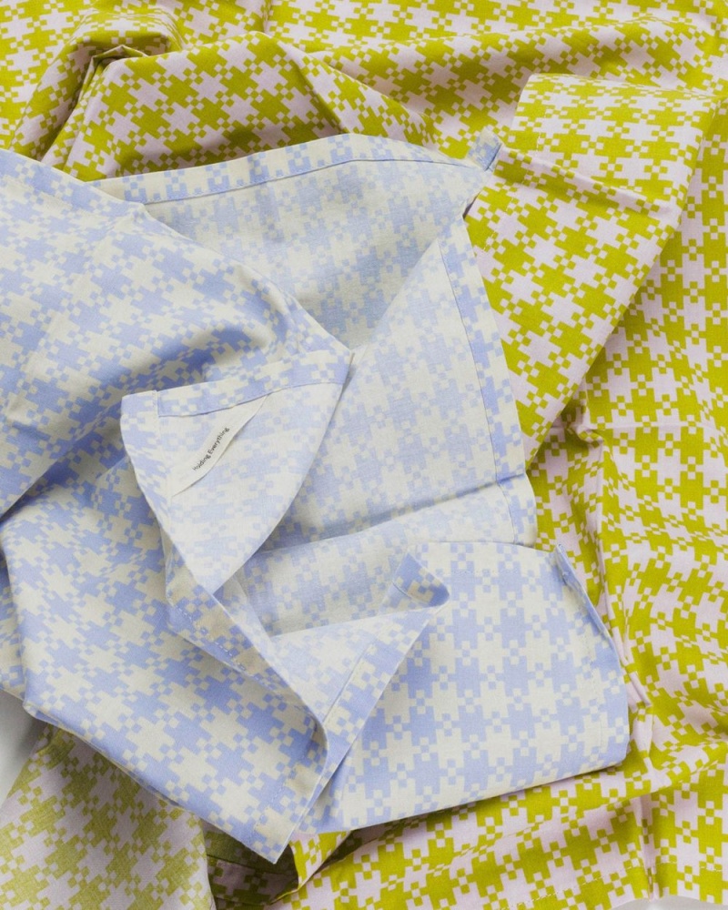 Paño Reutilizable Baggu Set Amarillo Azules | 208496-GSH