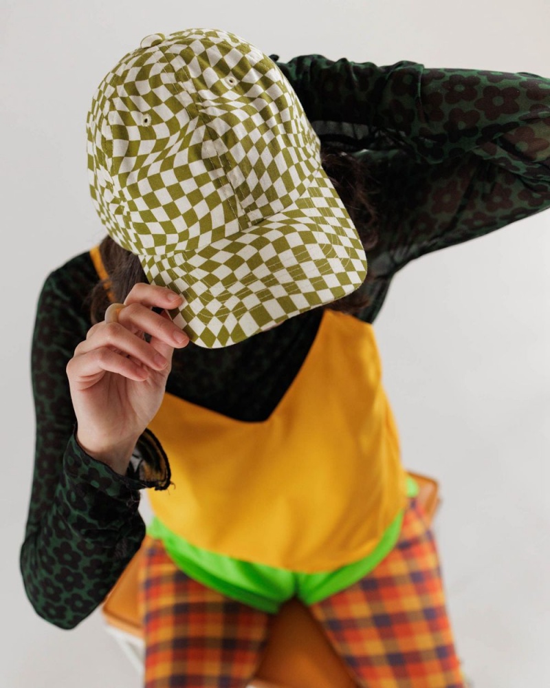 Sombreros Baggu Baseball Cap Verde Oliva | 609718-GKC