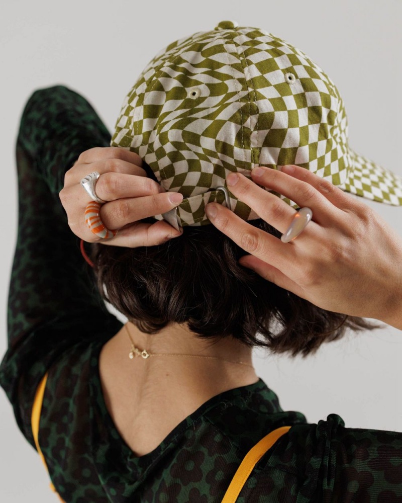 Sombreros Baggu Baseball Cap Verde Oliva | 609718-GKC