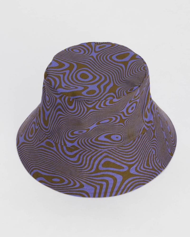 Sombreros Baggu Bucket Azules Marrones | 508471-BYA