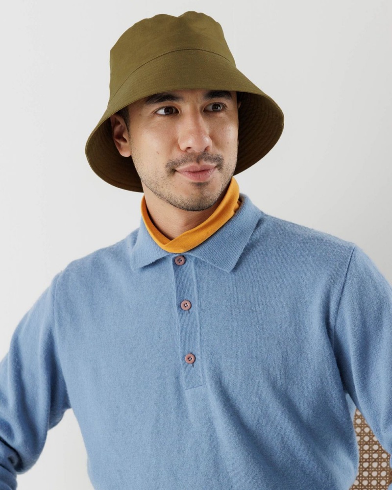 Sombreros Baggu Bucket Verde Oliva | 091683-IXN