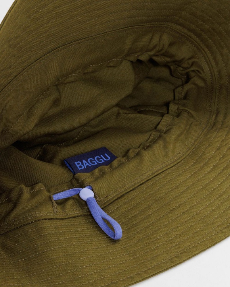 Sombreros Baggu Bucket Verde Oliva | 091683-IXN