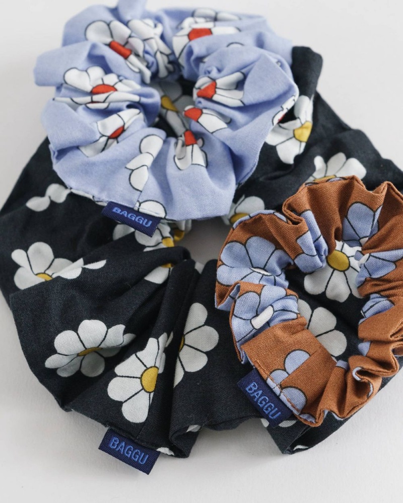 Sombreros Baggu Scrunchie Set of 3 Multicolor | 816549-CGK