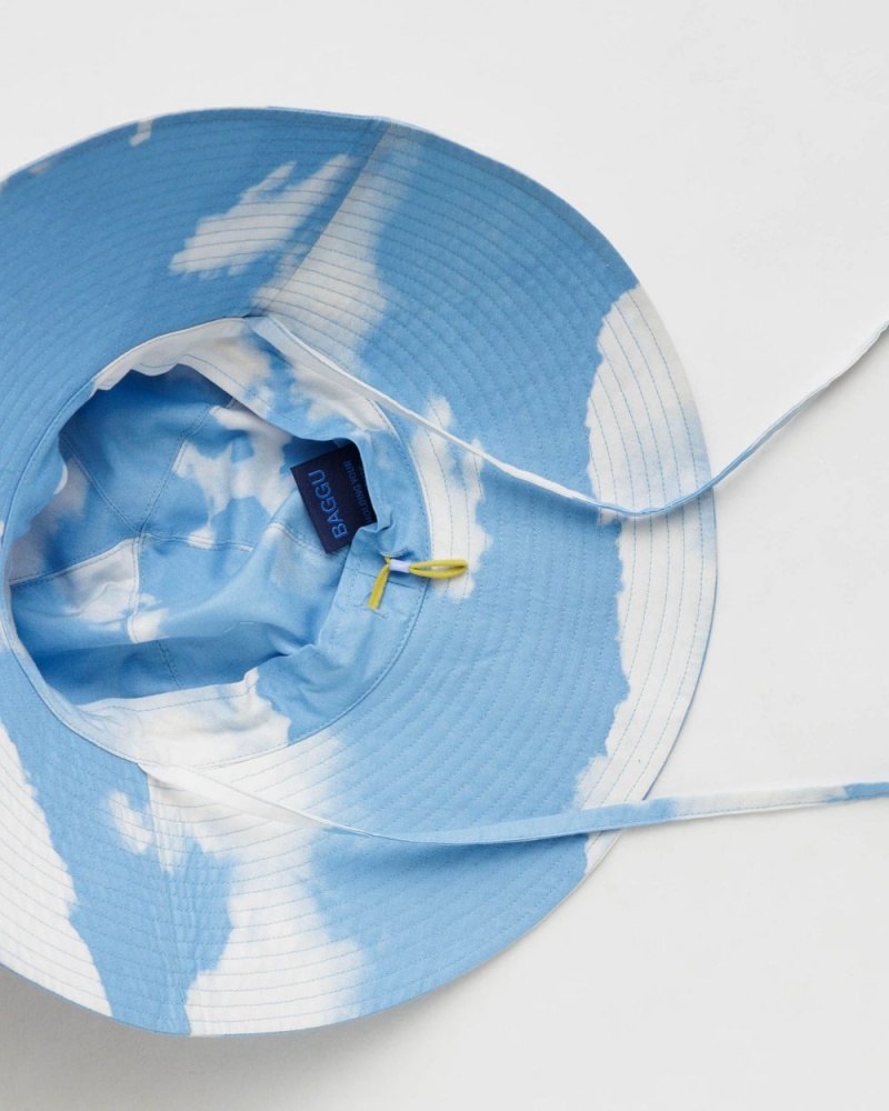 Sombreros Baggu Soft Sun Azules Blancas | 604715-AZY
