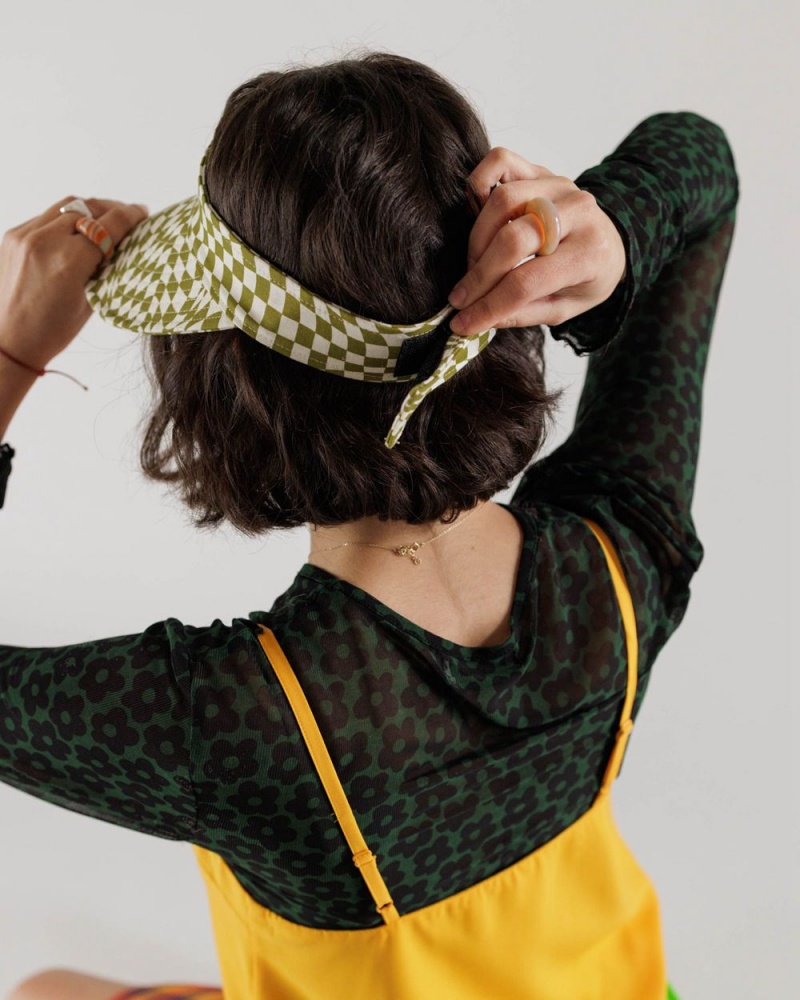 Sombreros Baggu Visor Verde Oliva | 701436-CHI