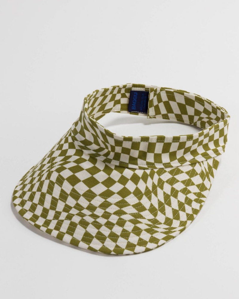 Sombreros Baggu Visor Verde Oliva | 701436-CHI
