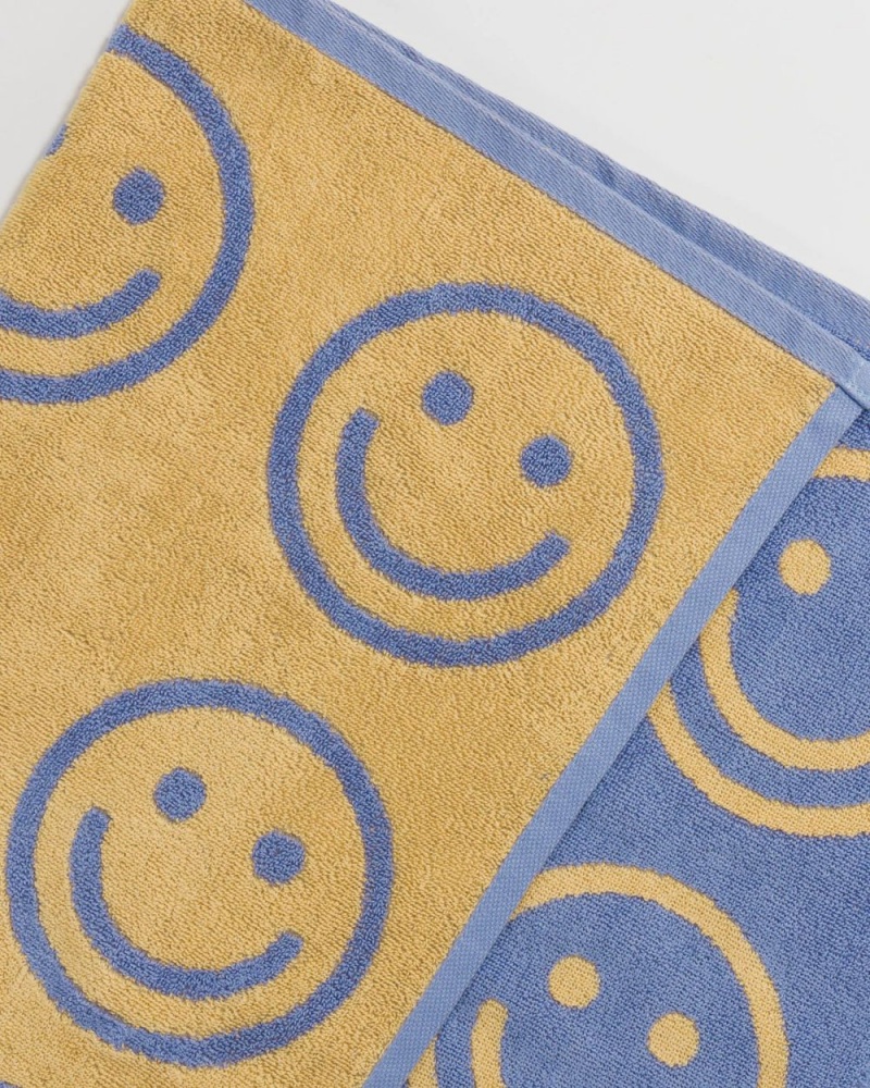 Toalla Baggu Bath Azules Amarillo | 402376-ORK