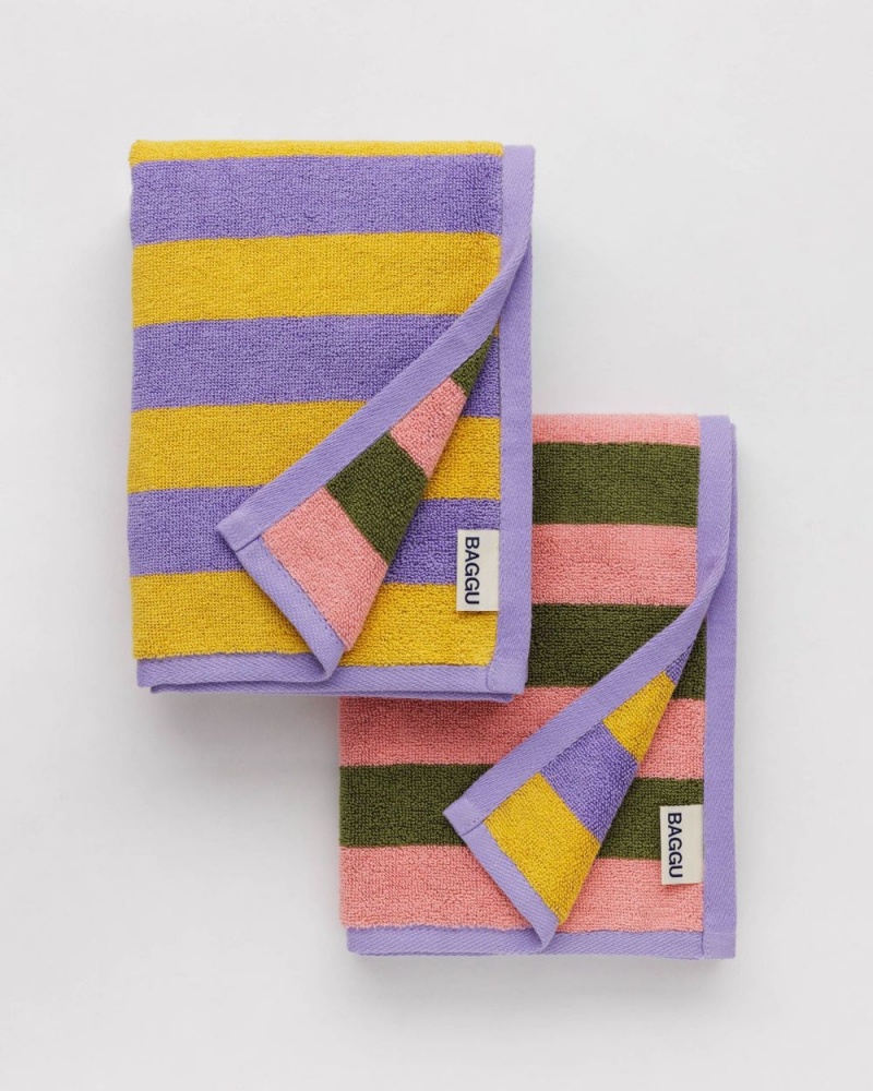 Toalla Baggu Hand Set of 2 Multicolor | 483152-PQU
